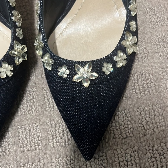 Dior denim crystal shoe - Picture 3 of 11
